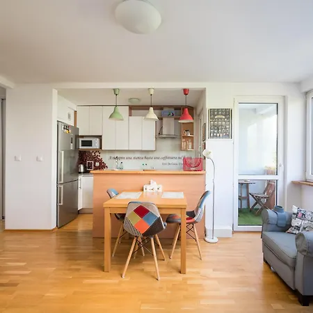 Solec 2-bedroom Vistula 公寓 华沙